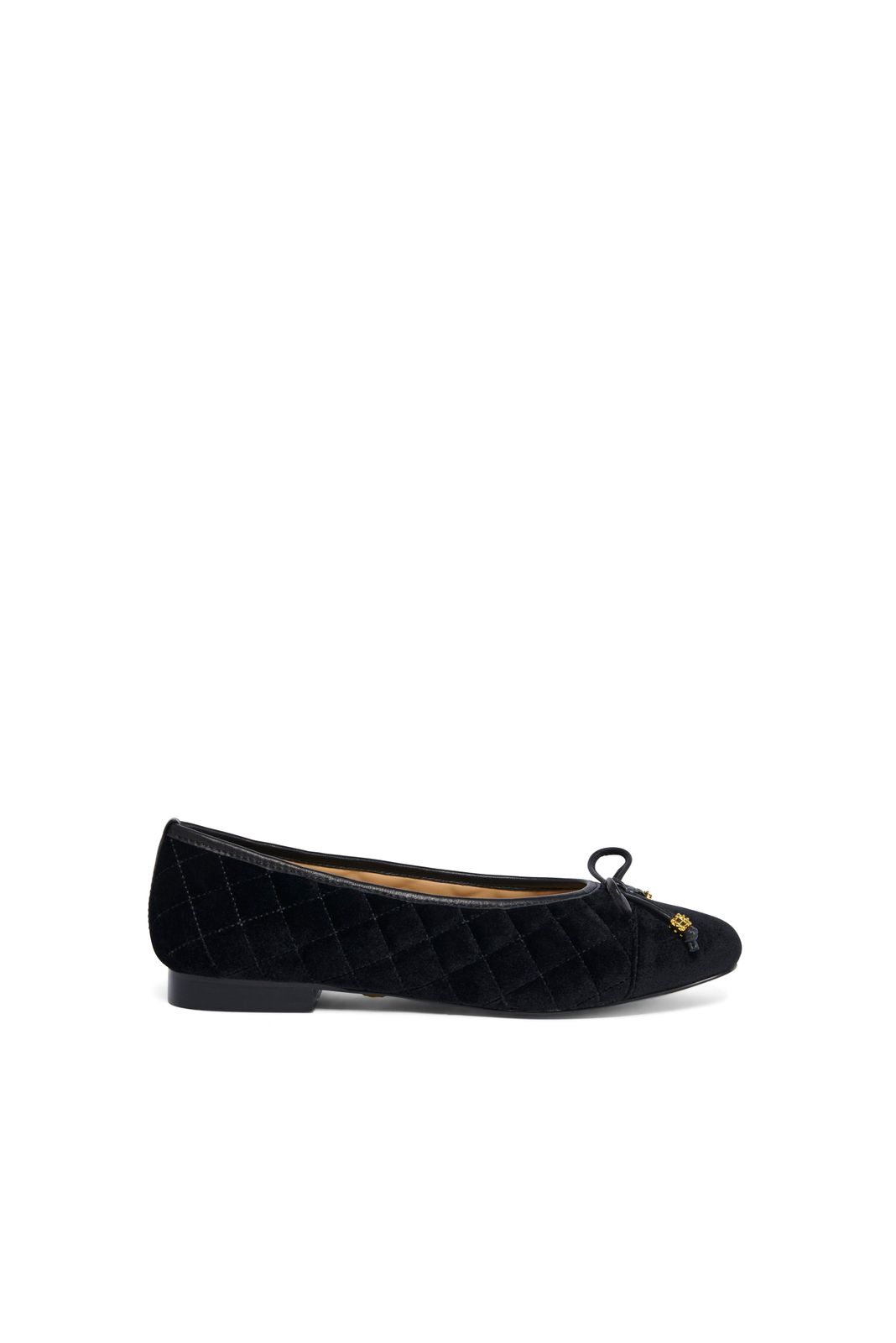 Ballet Shoe (Black Velvet)