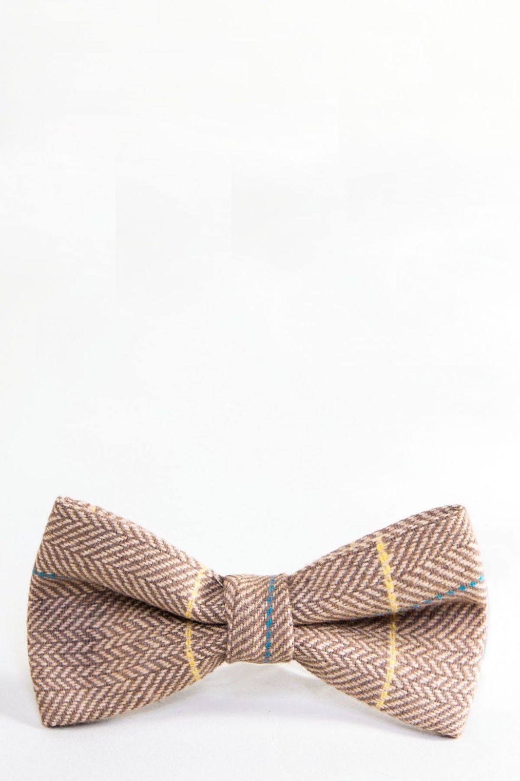 Dx7 oak Tweed bow tie