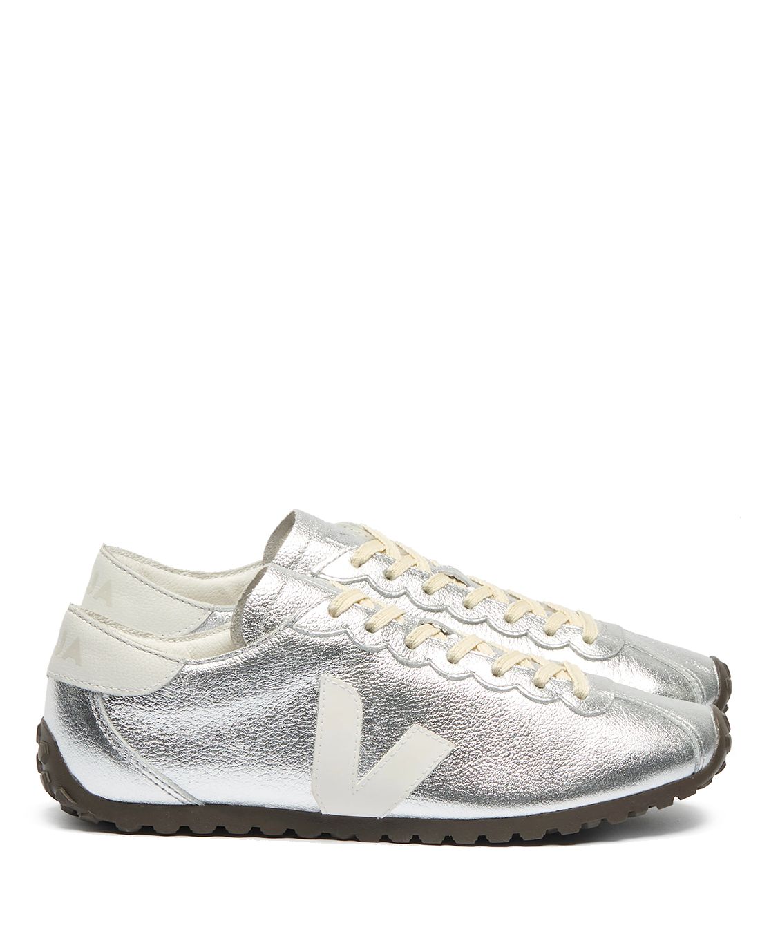 W Cateyes Silver/White Leather EQ0221906A