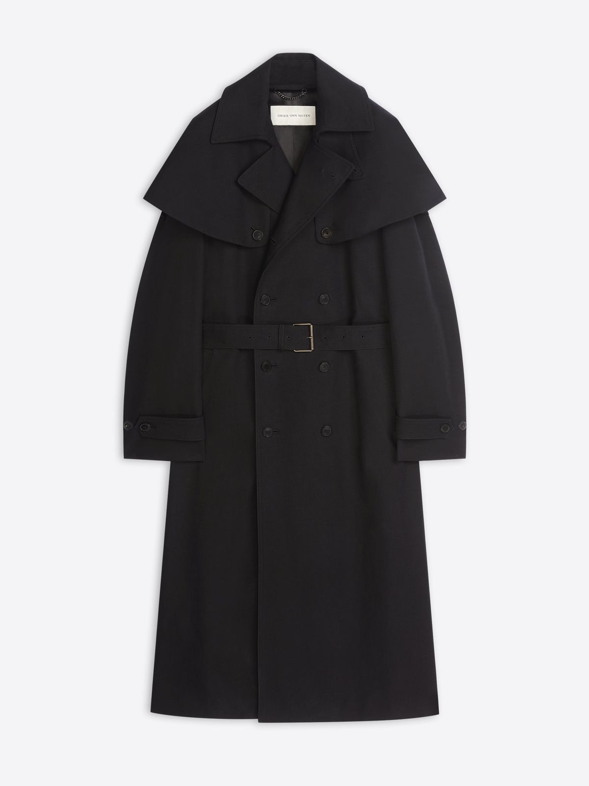 Water-repellent trench coat