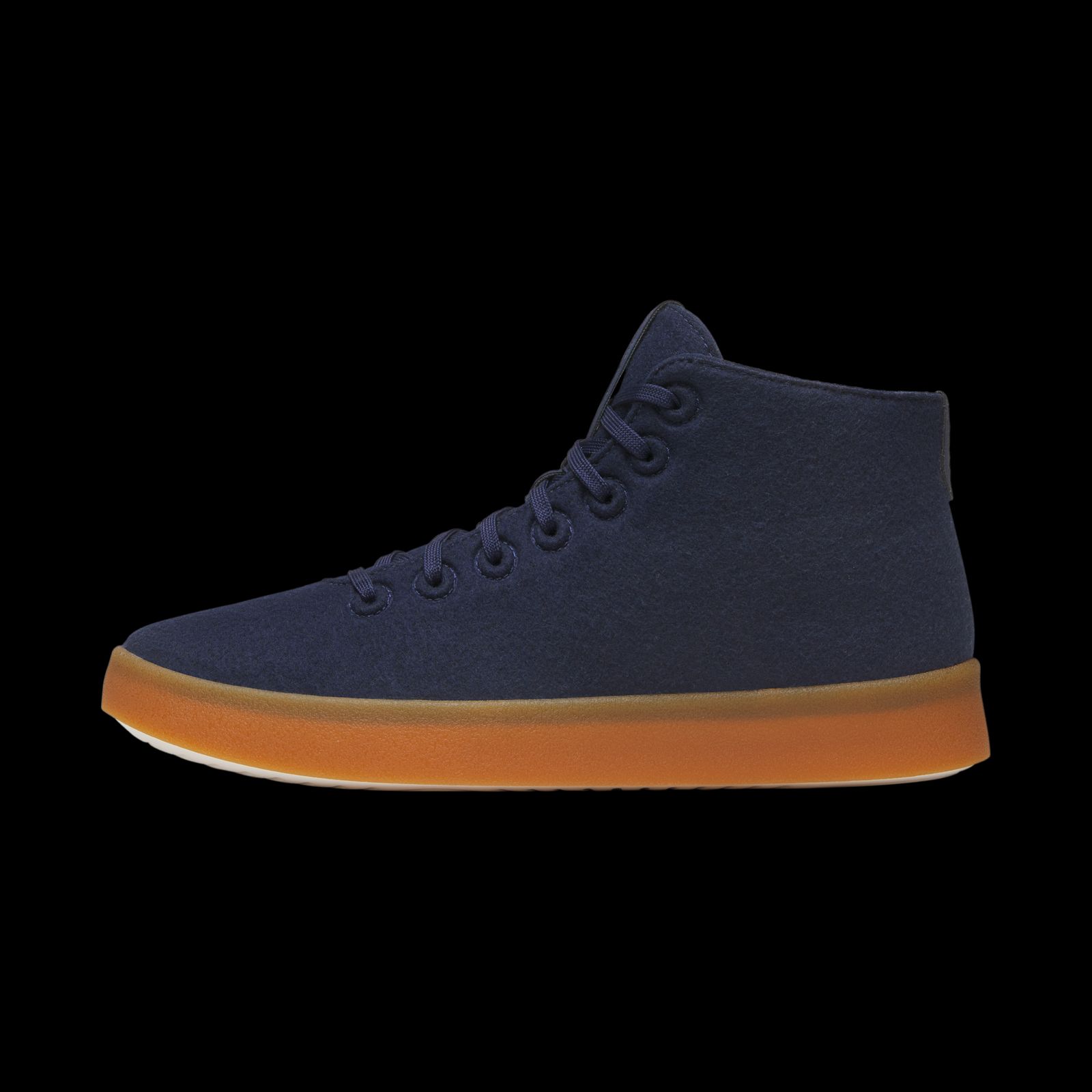 Women's Wool Cruiser Mid Select - Deep Navy (Gum Sole)
