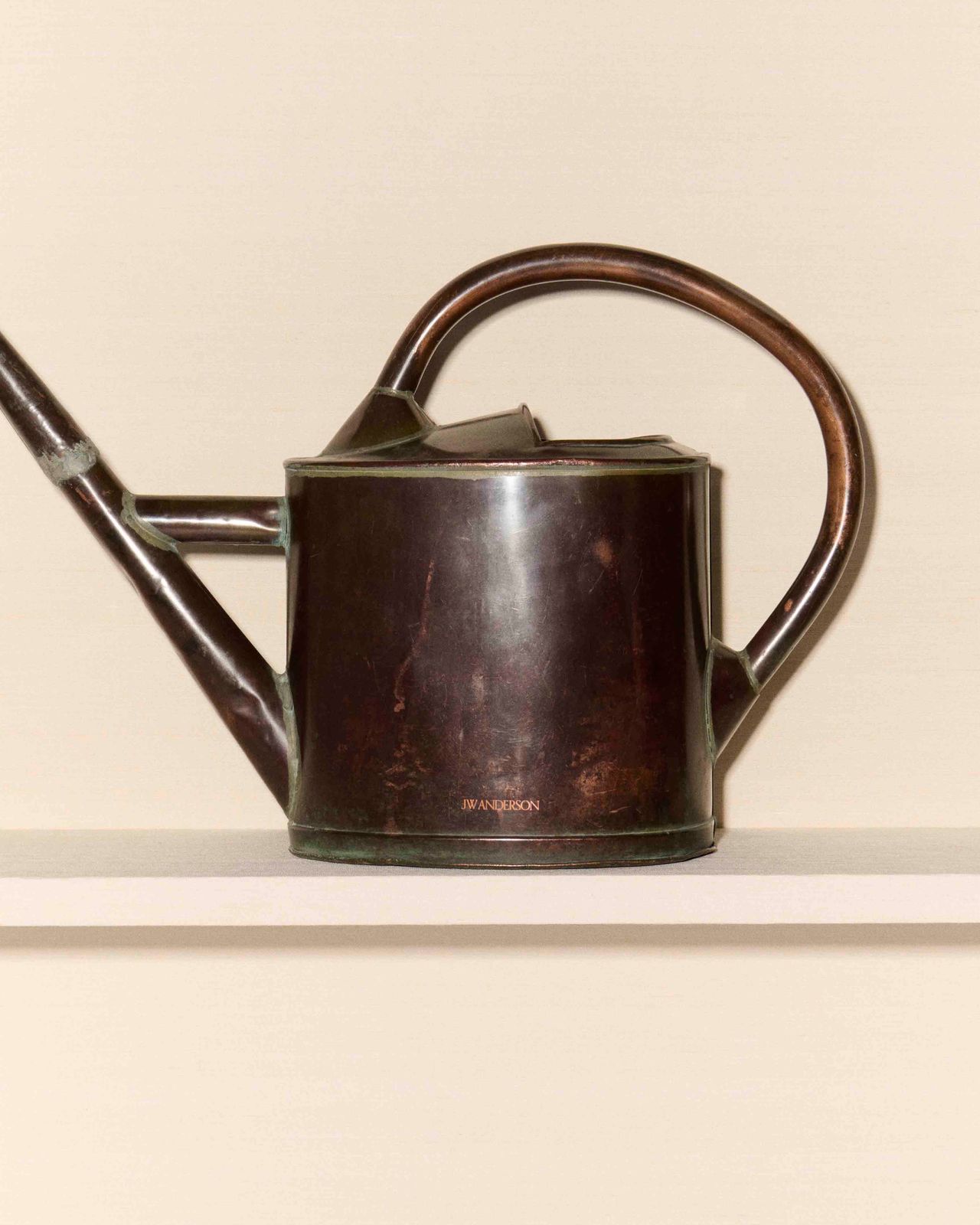 VINTAGE FRENCH WATERING CAN IN COPPER