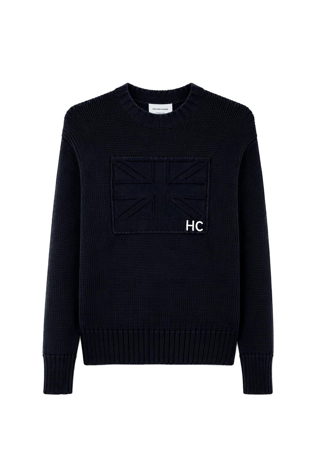 Bampton Crew Neck Knit (ink Navy)
