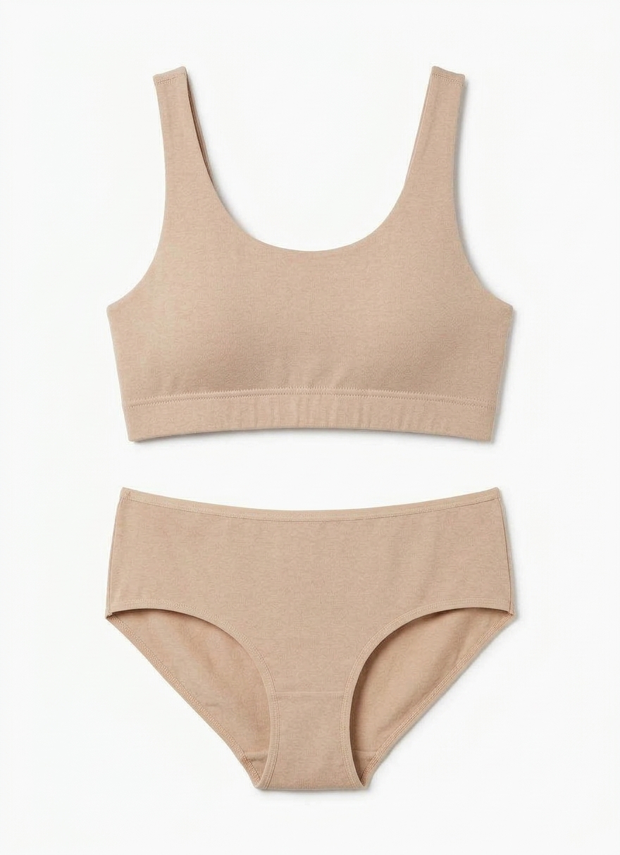Women's Tencel™ Scoop Bralette In Beige