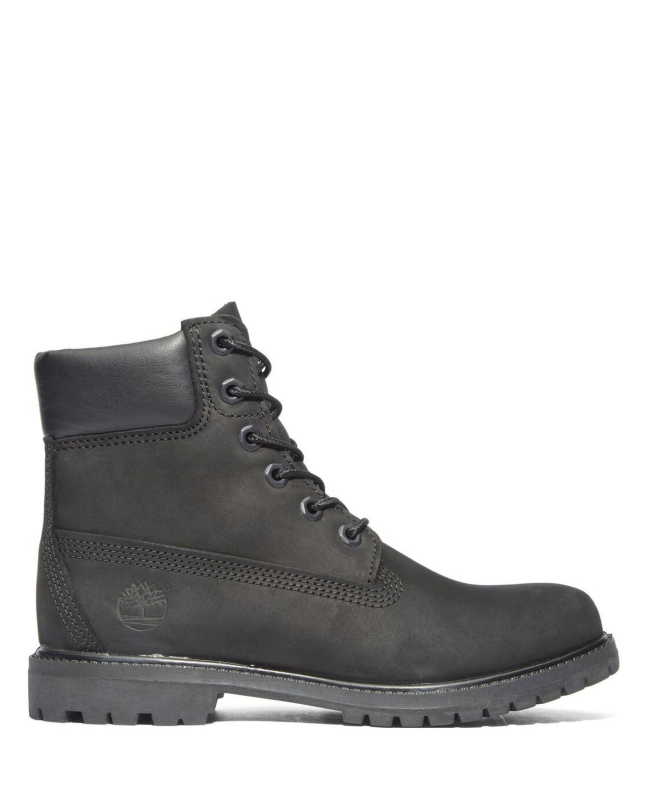 6" Premium Boot Black Nubuck