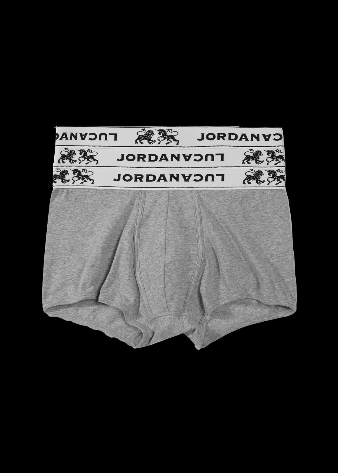 JLT-3 TRIPLE WAISTBAND BOXER GREY