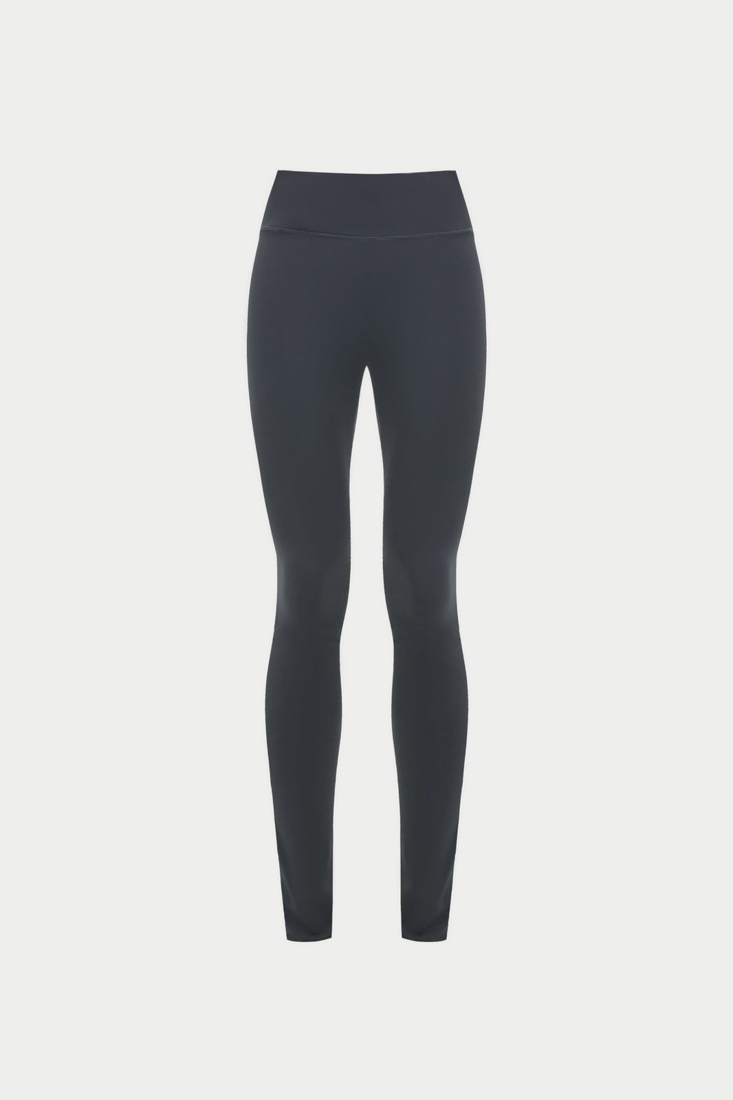 SCULPTING STRETCH EMBLEM LEGGINGS - MIDNIGHT GREY