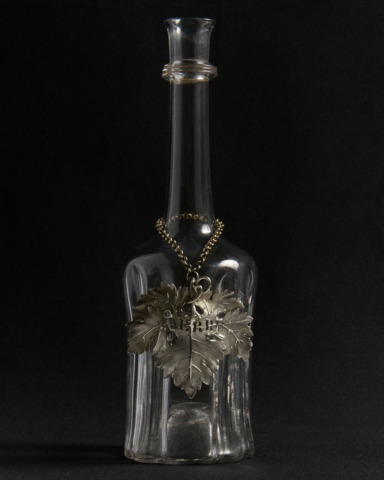CL_WILLIAM IV SILVER LARGE WINE TAG, SHERRY - SILVER_HW0068HW0336
