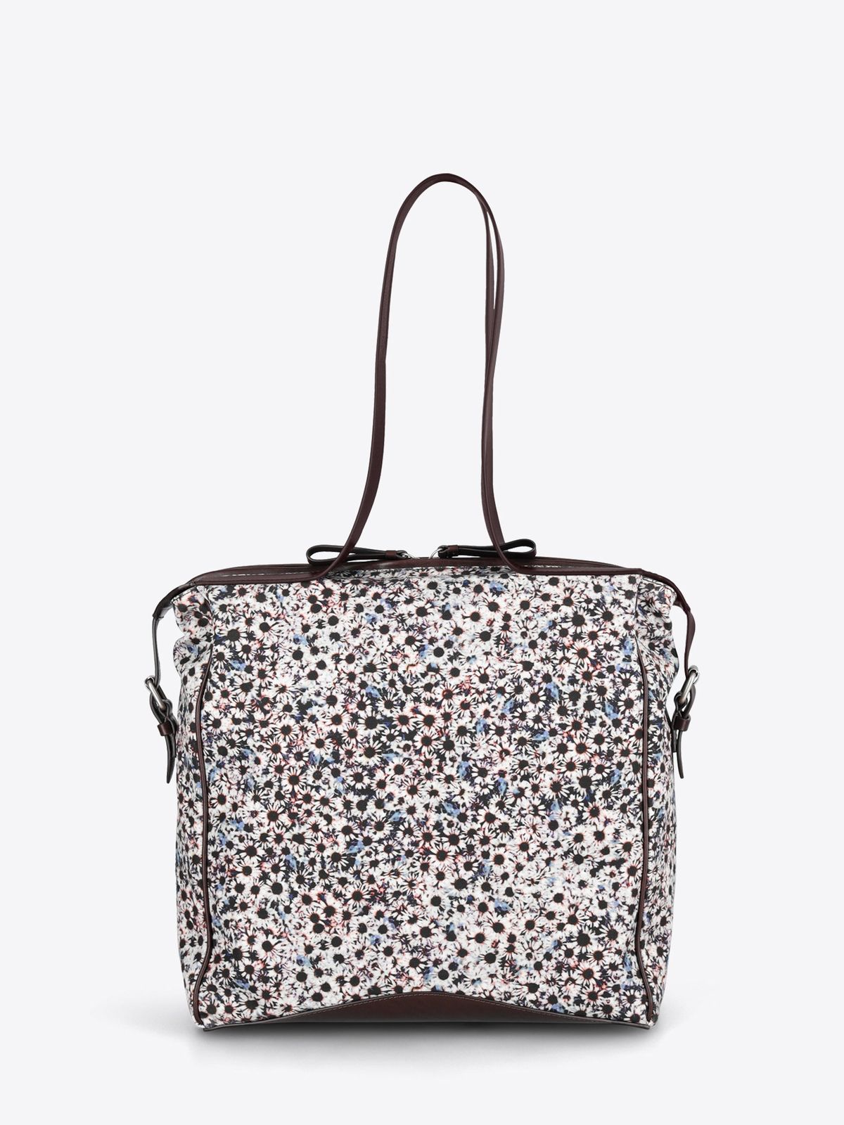 Printed canvas tote bag