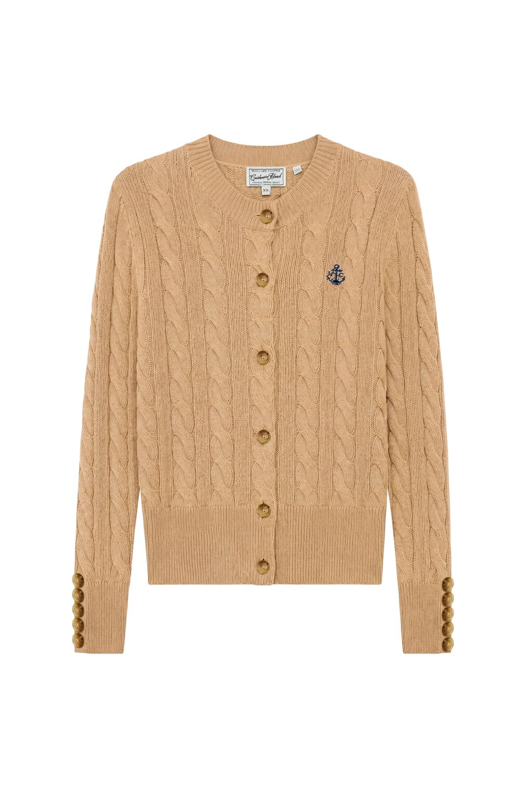 Bourton Cardigan (camel)