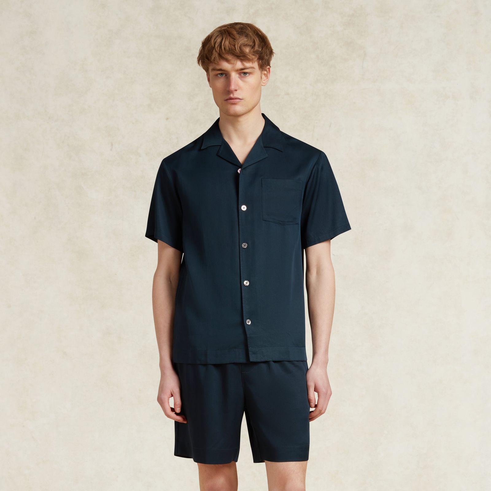 TENCEL™ SHIRT - NAVY