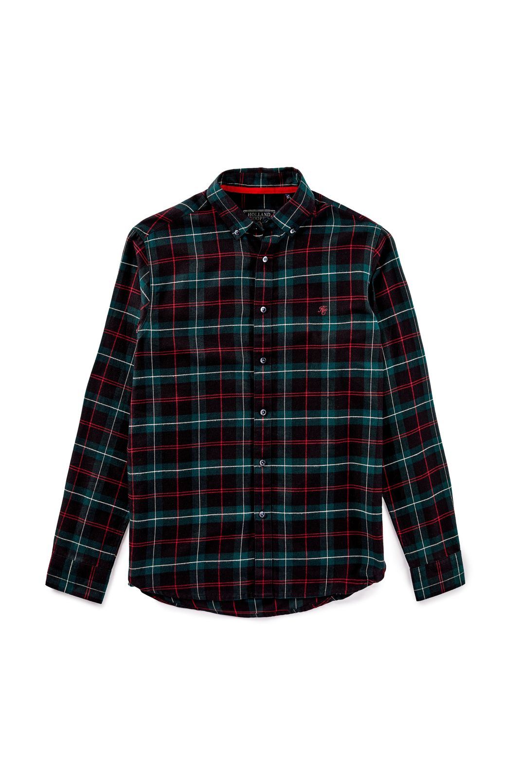 Men's Classic Fit Brushed Cotton Shirt (emerald)