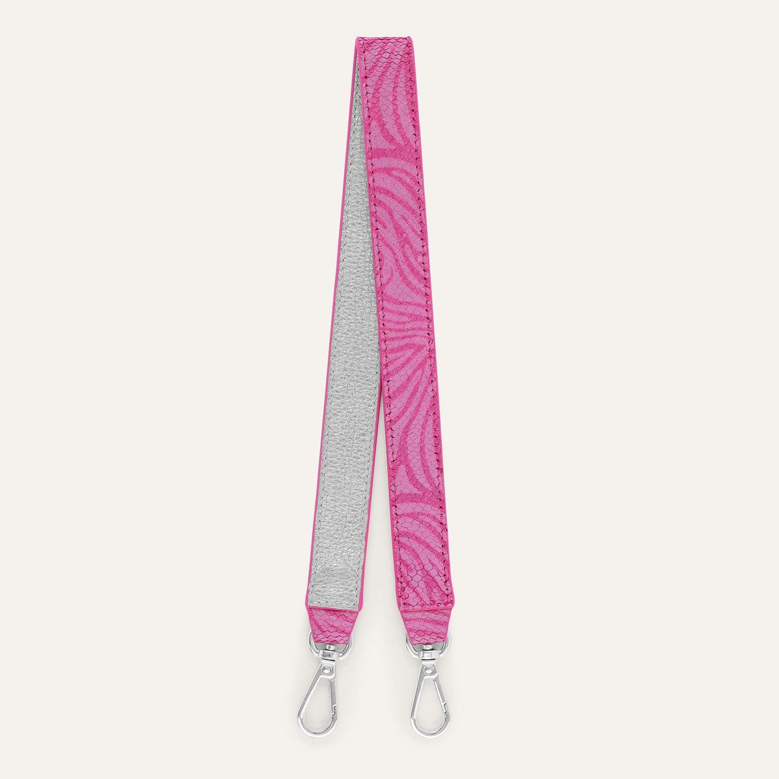 Grabette Handle | Magenta Wave with Silver hardware