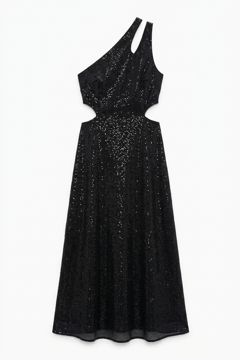Avena - Sequin Black