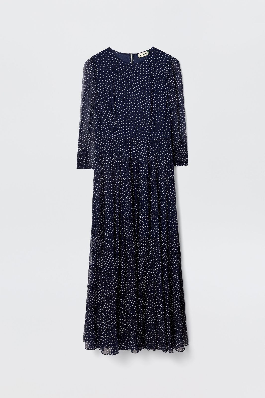 Kristen - Navy Polka Dot