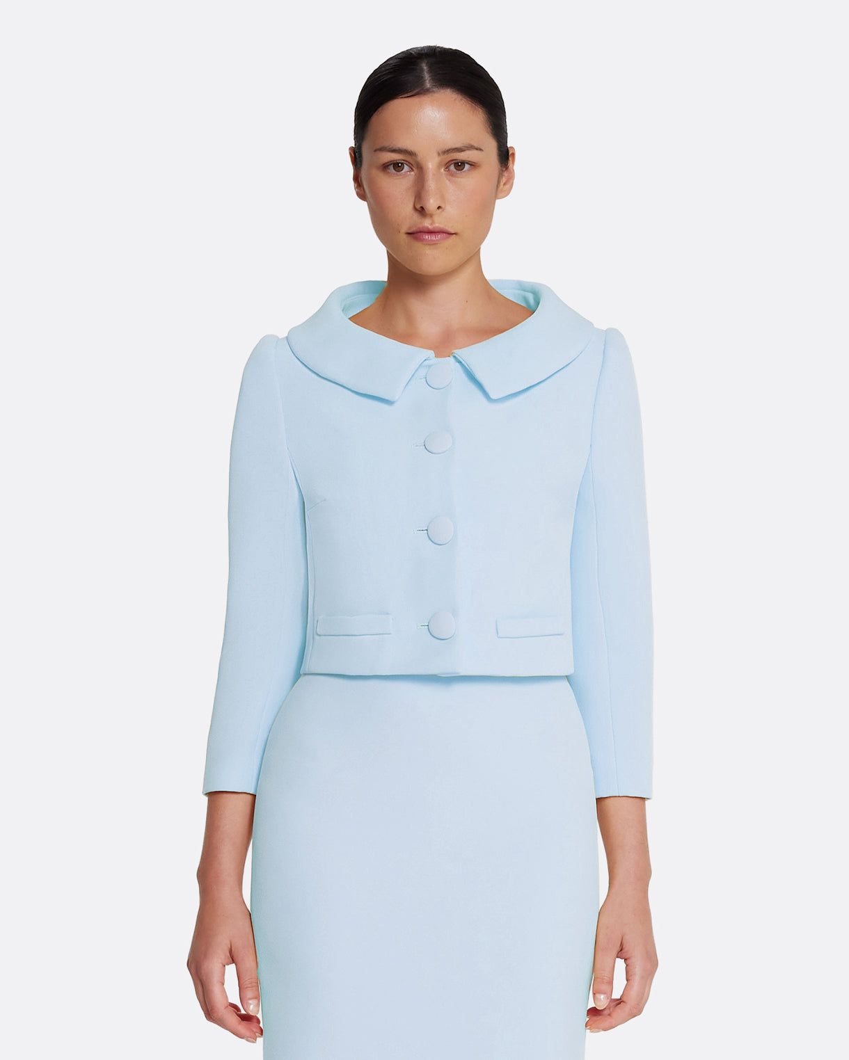 Brigitta Jacket in Pale Blue