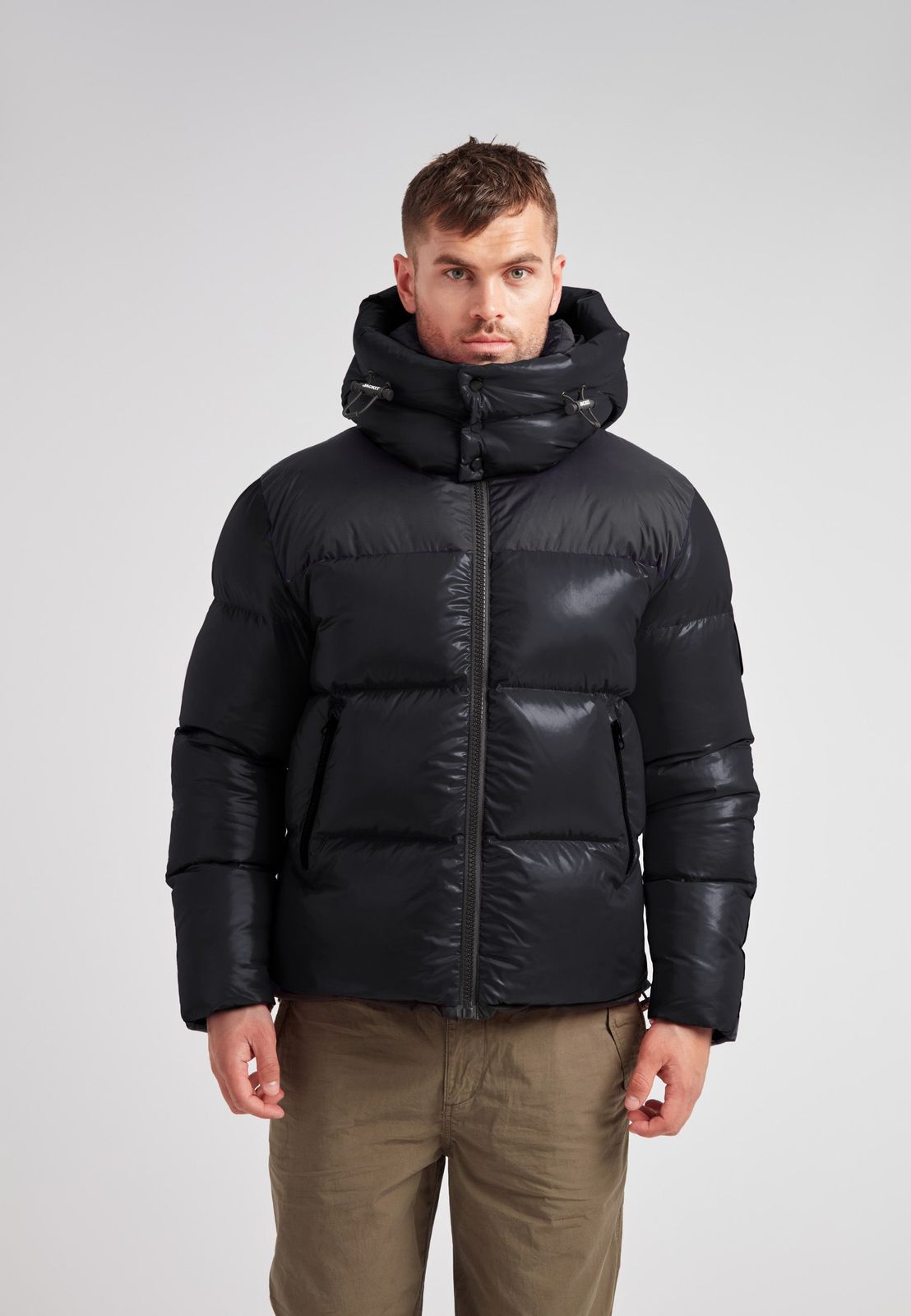 Expedition Parka Puffer Jacket Black