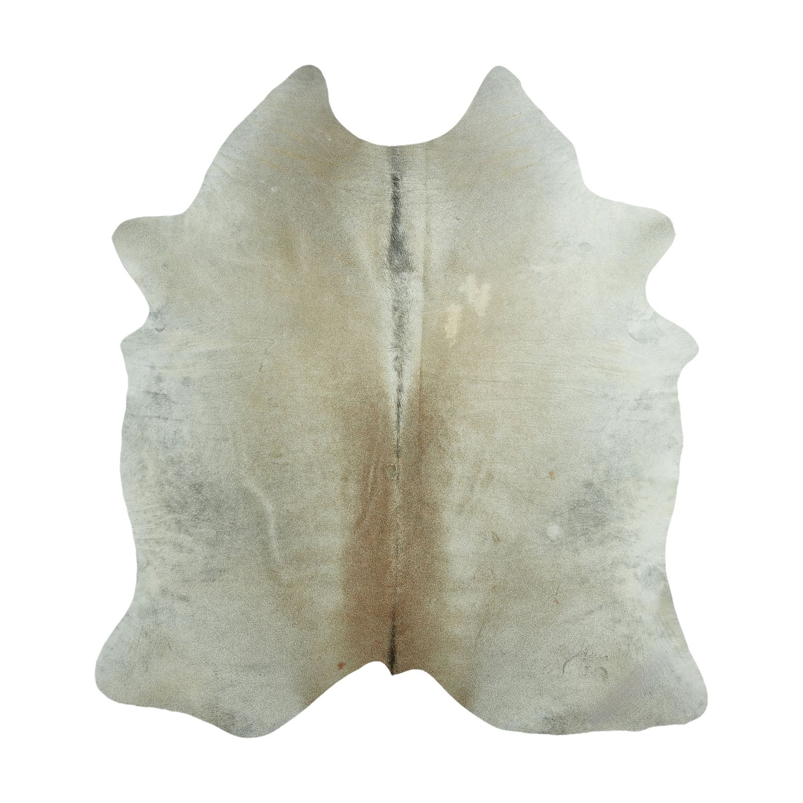 Cowhide Rug - Beige & White (230cm x 210cm)