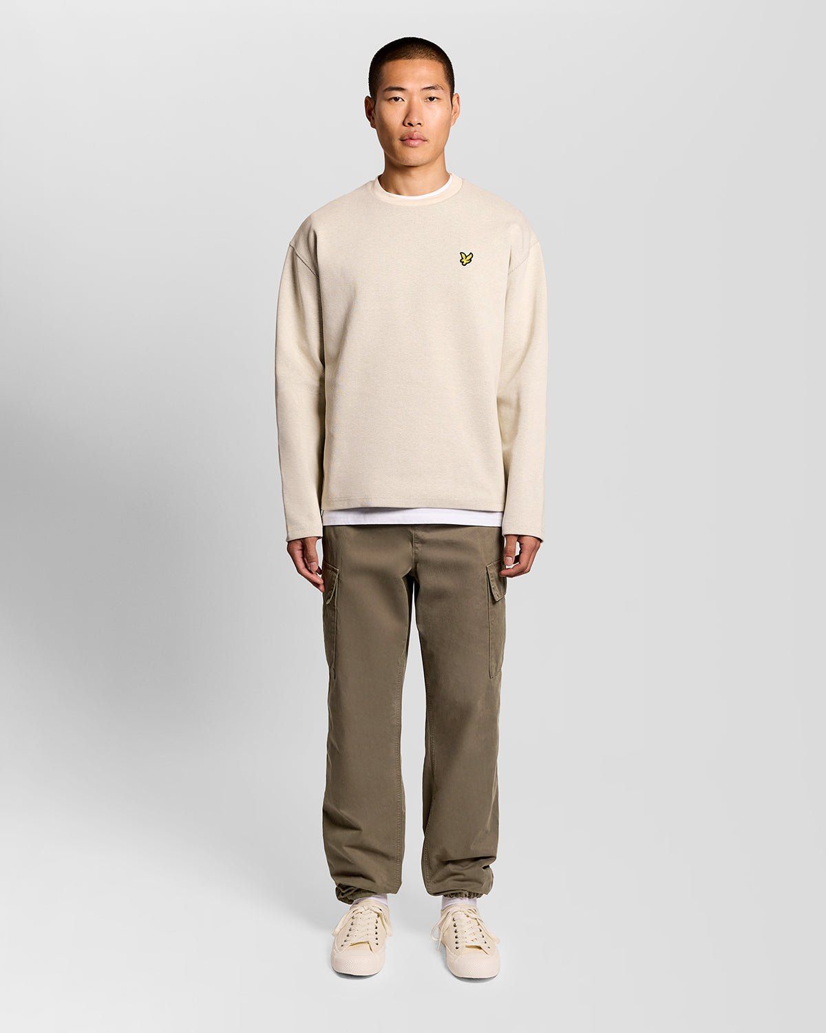 Cuffed Cargo Trousers