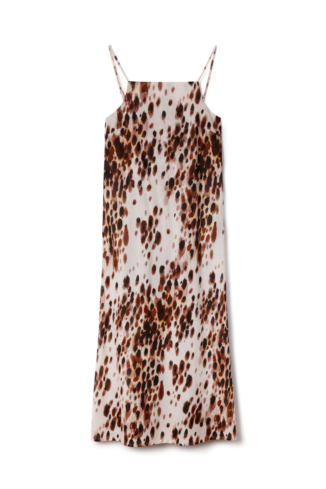 Square Nightie Leopard Brown/cream
