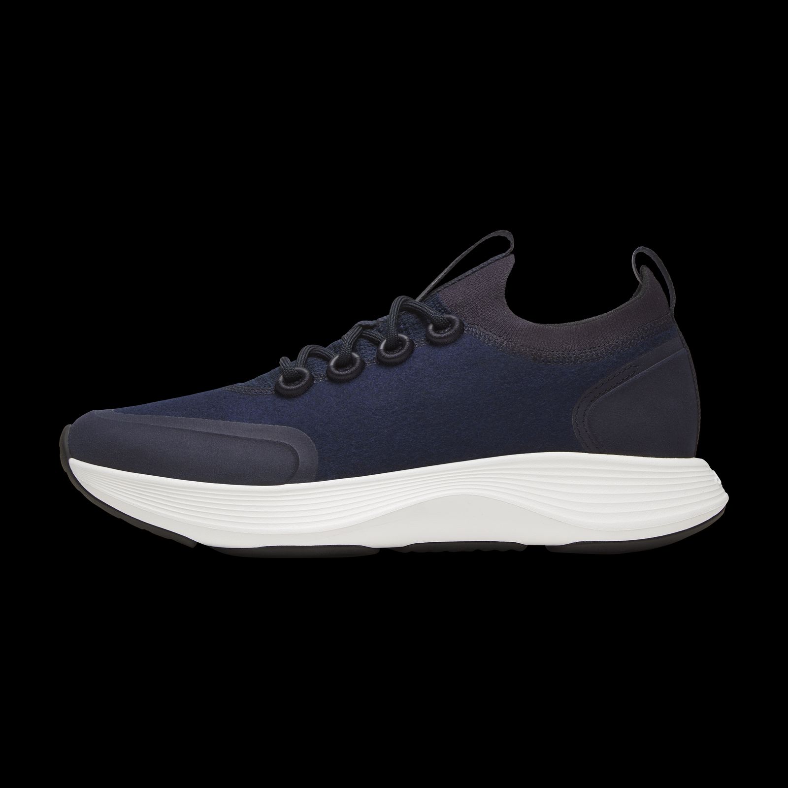 Men's Wool Strider - Dark Navy (Blizzard Sole)