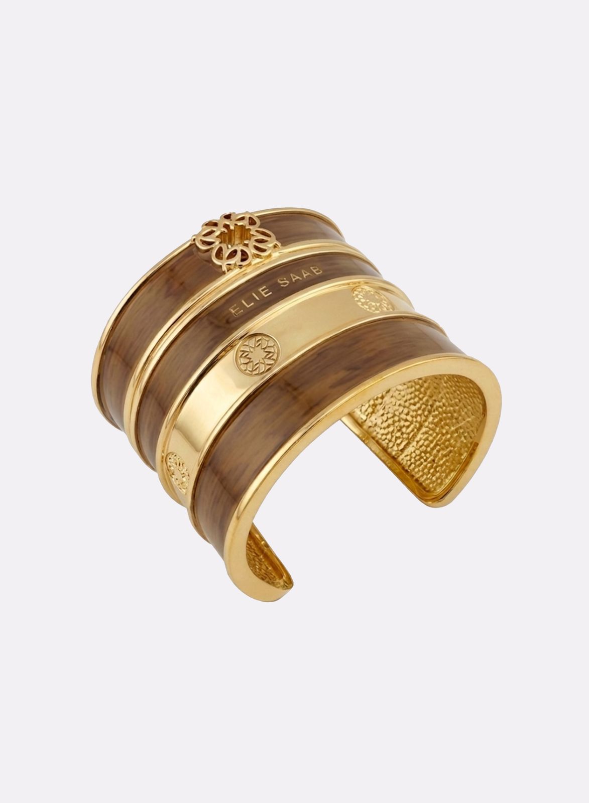 Gold Metallic Cuff Bracelet