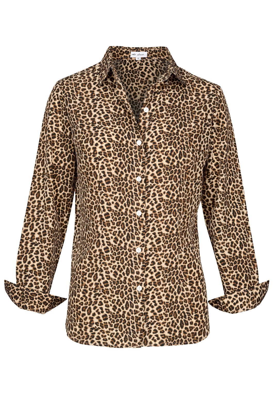 Mayfair Shirt In Baby Leopard