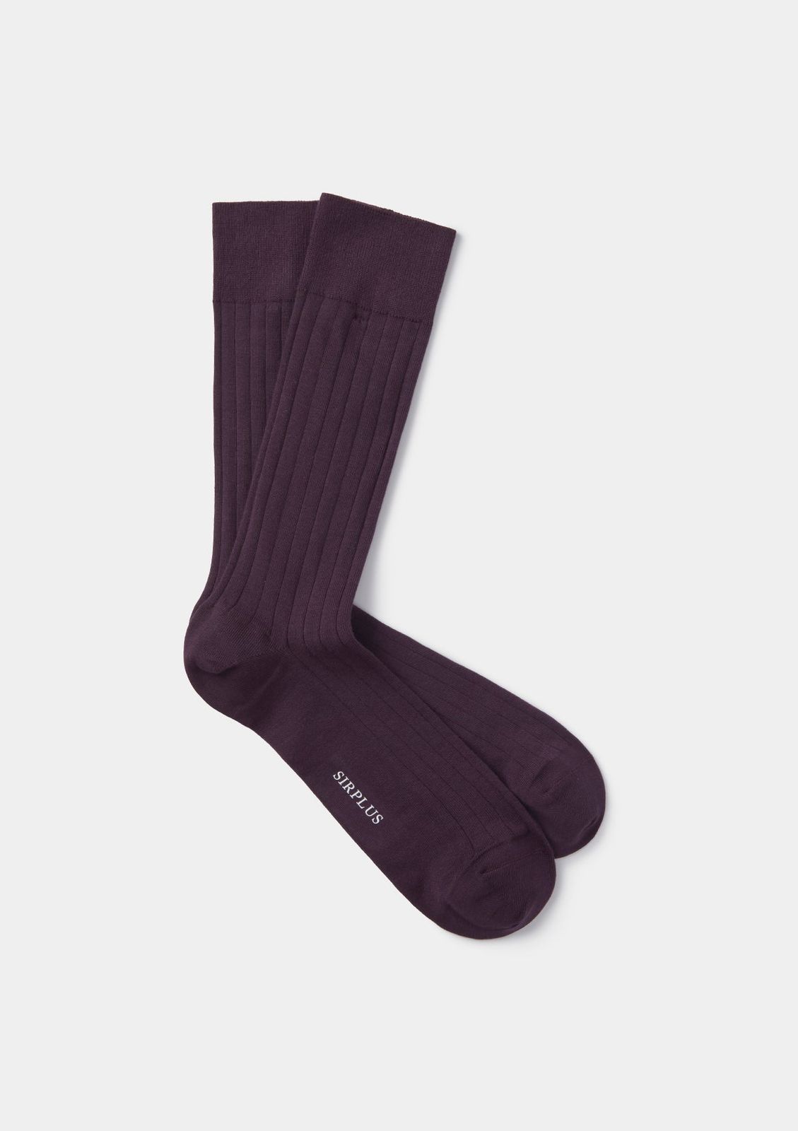 Plum Dress Socks