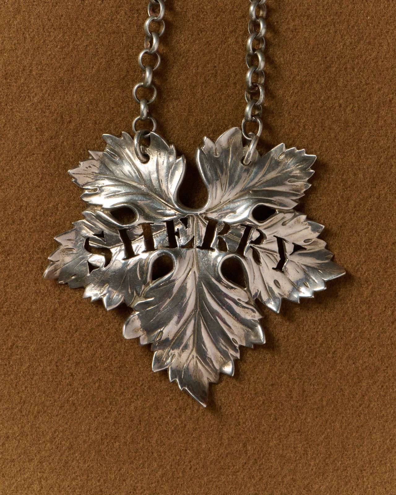 CL_WILLIAM IV SILVER WINE LABELS, SHERRY - SILVER_HW0064HW0336