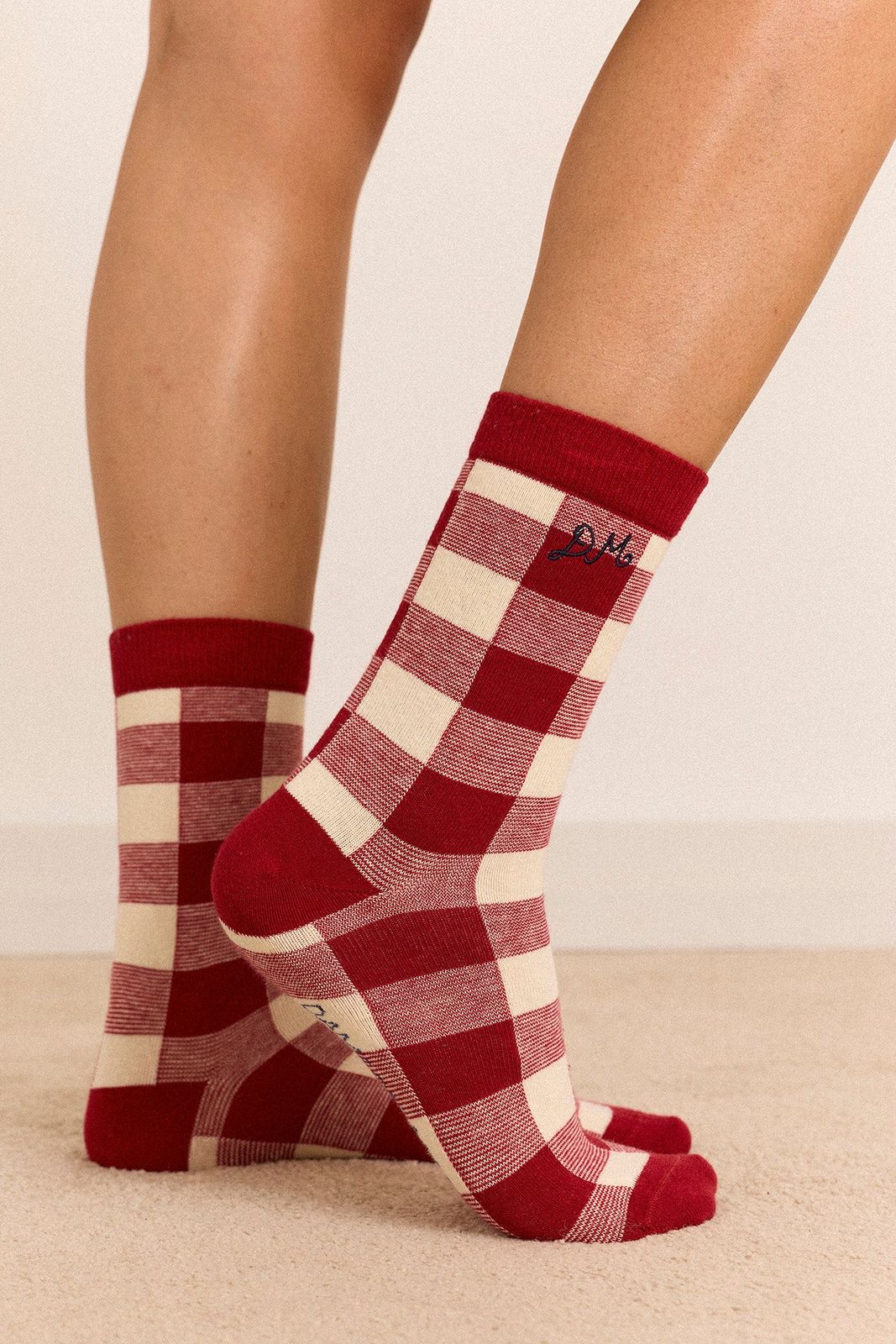 3 Pack Socks - Mixed Gingham