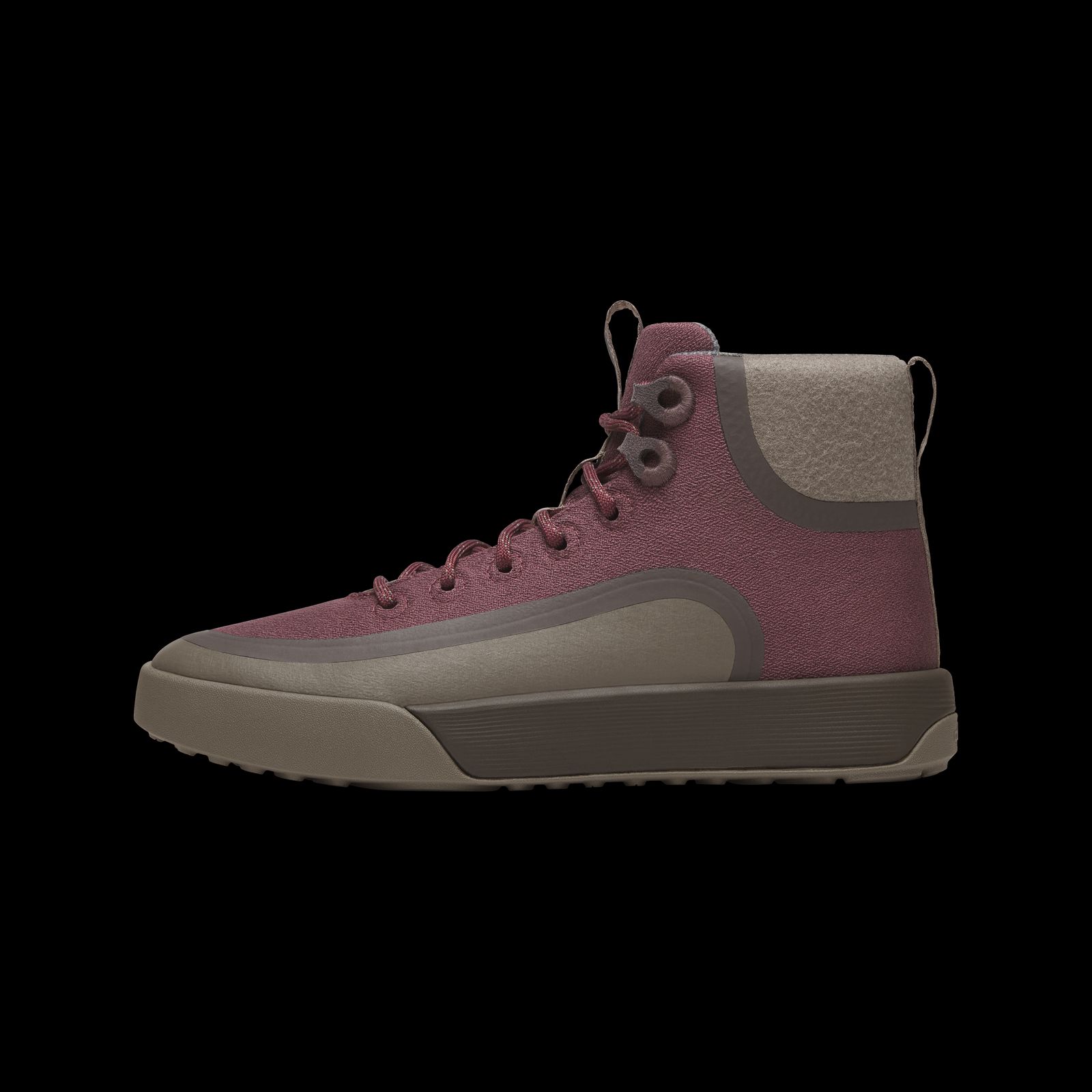 Women's Cruiser Mid Explore - Hazy Burgundy (Rustic Brown Sole)