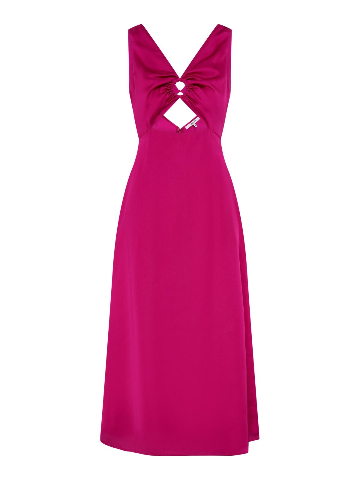 Fredrika Ring Detail Dress In Magenta