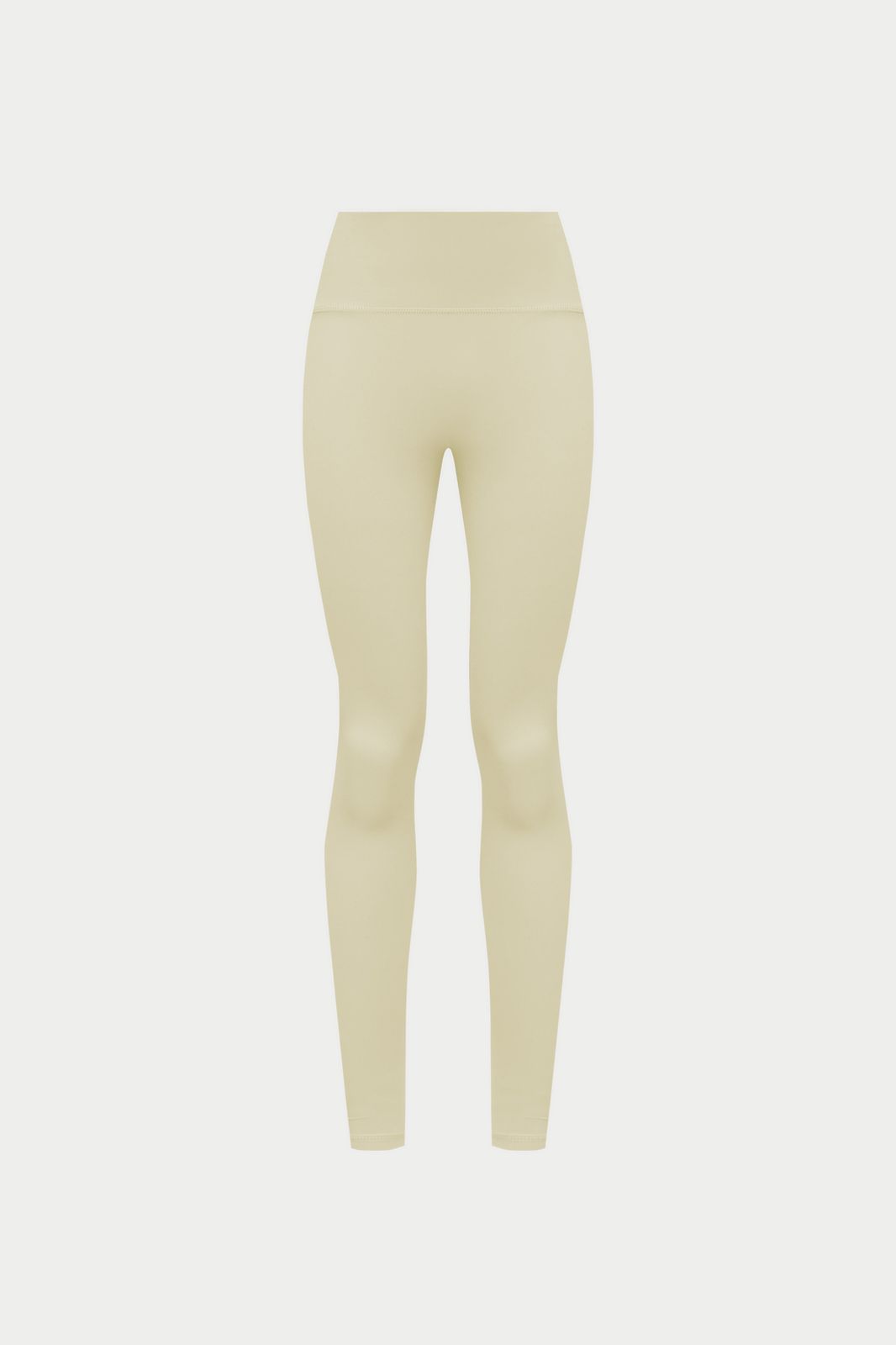 SCULPTING STRETCH EMBLEM LEGGINGS - YELLOW