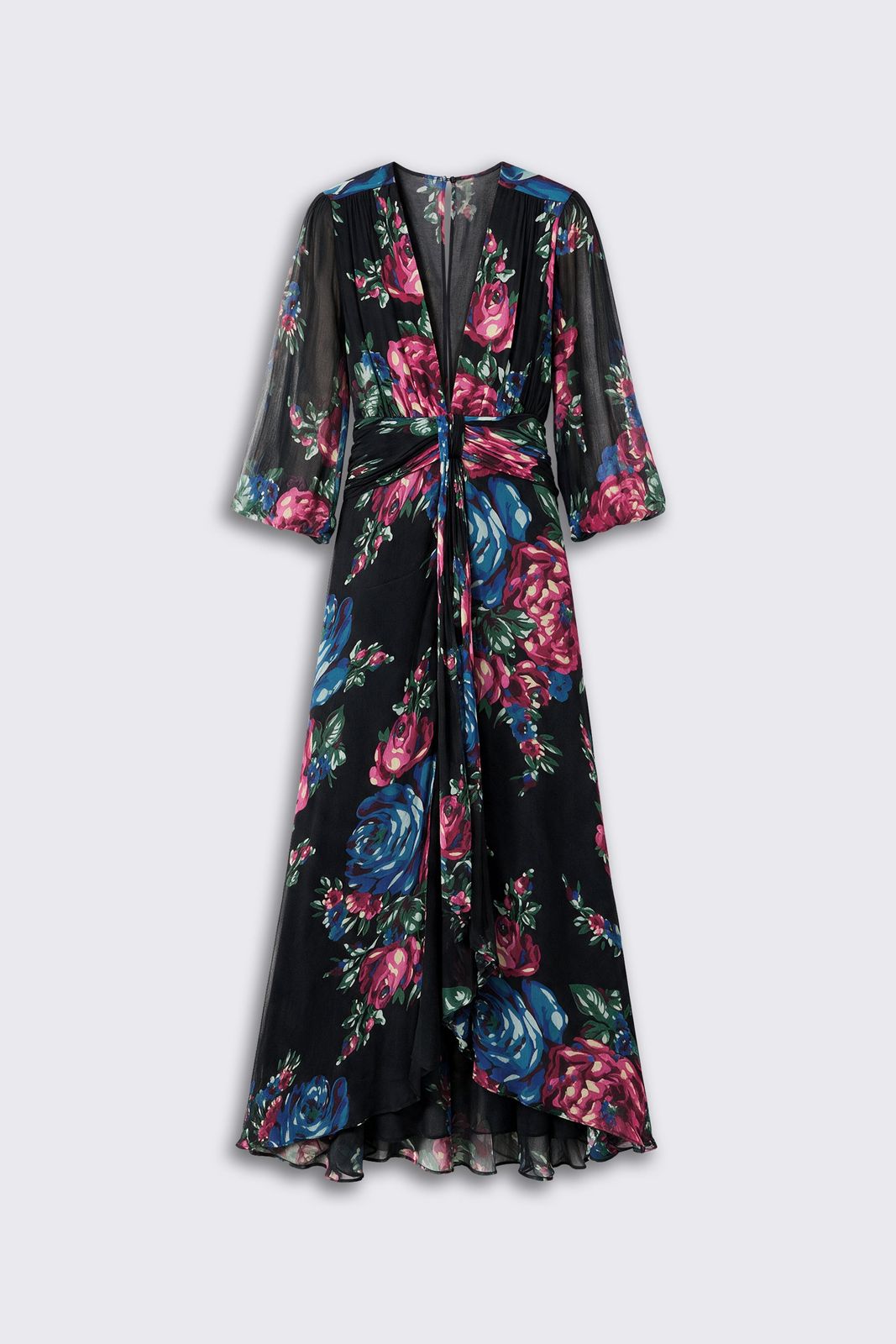 Meera -  Vintage Bouquet Black
