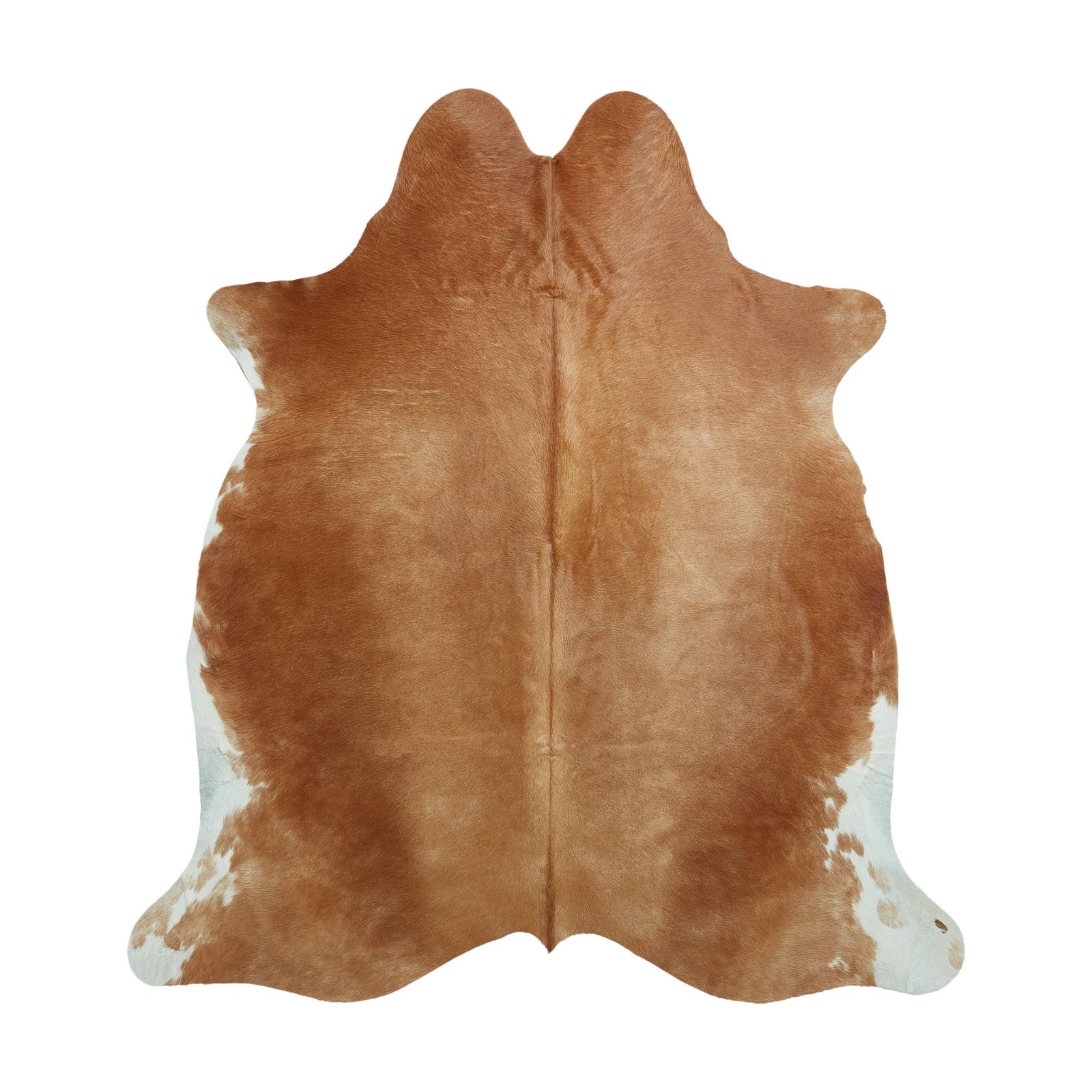 Cowhide Rug - Brown & White (230cm x 200cm)
