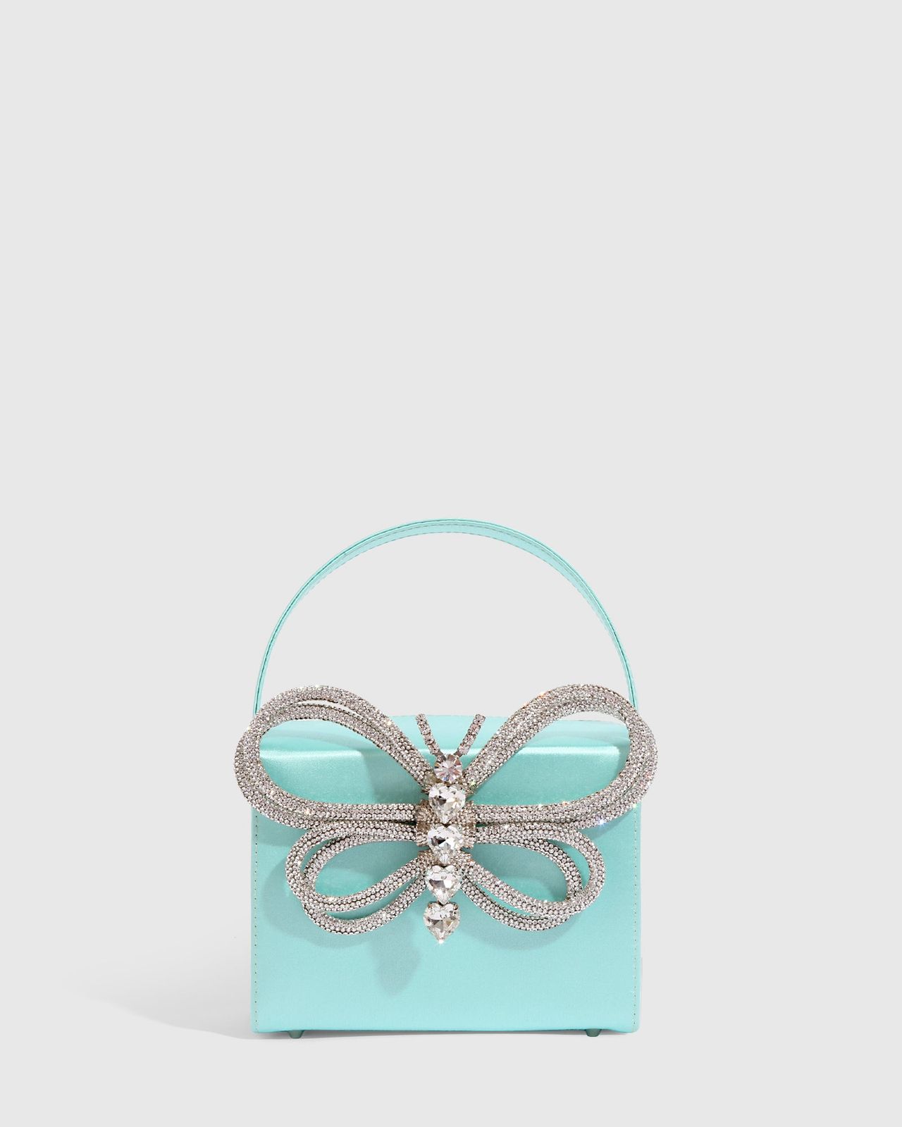 Aqua Ella Box Bag