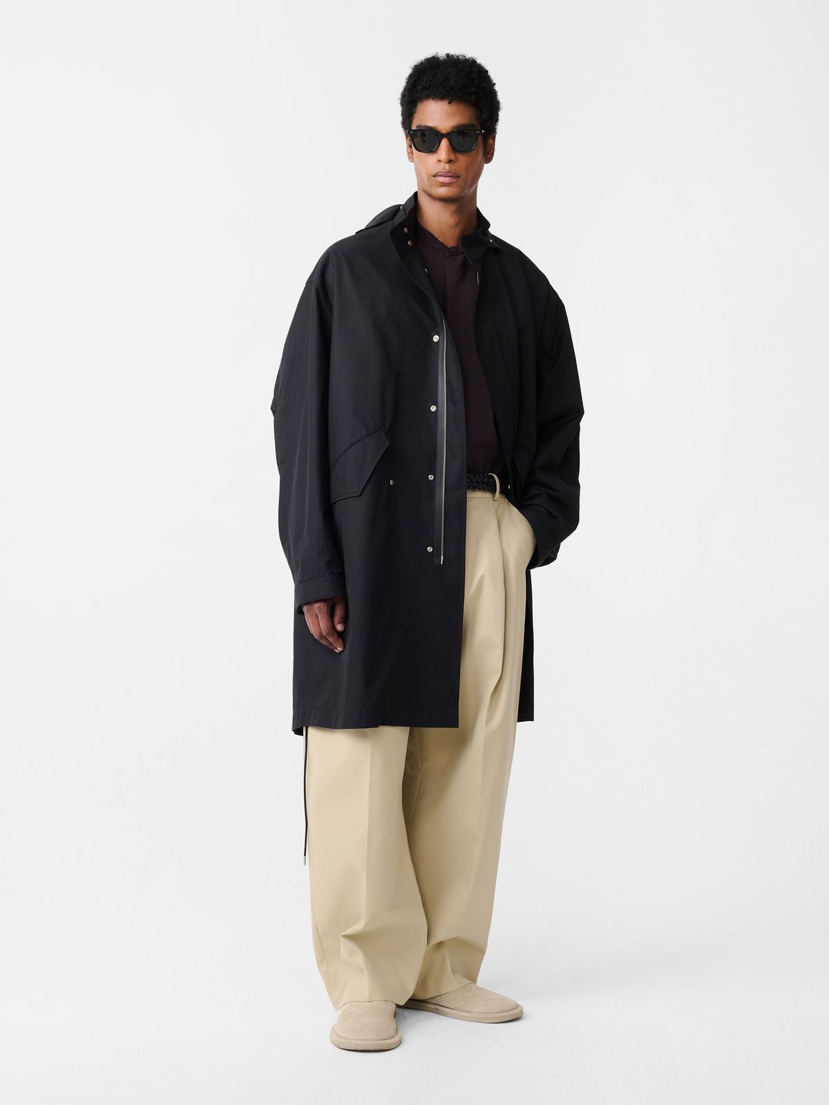 Pull Tailored Pant in Sand