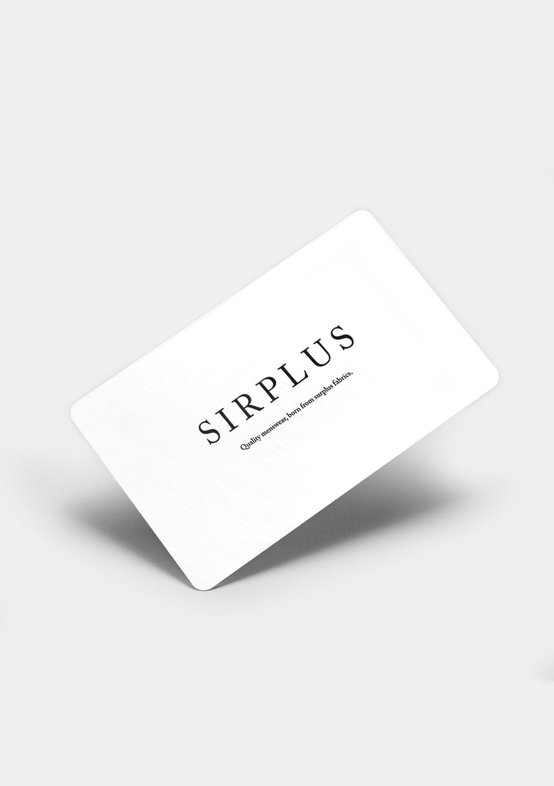 SIRPLUS E-Gift Card