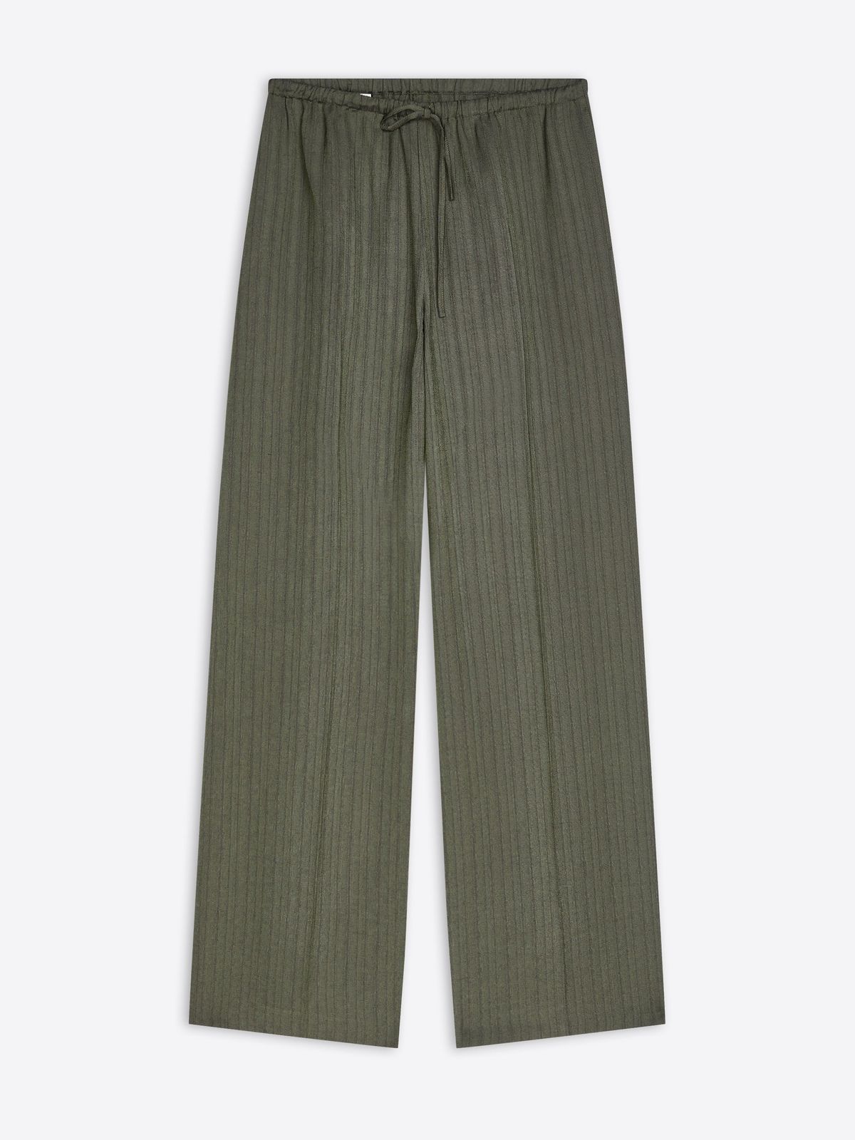 Elasticated viscose pants