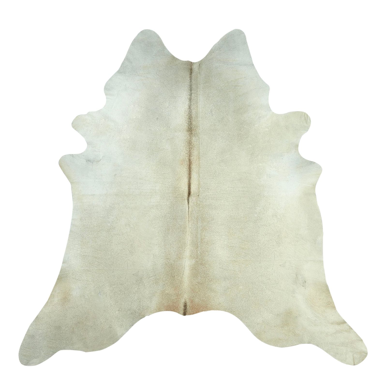 Cowhide Rug - Beige Grey (240cm x 220cm)