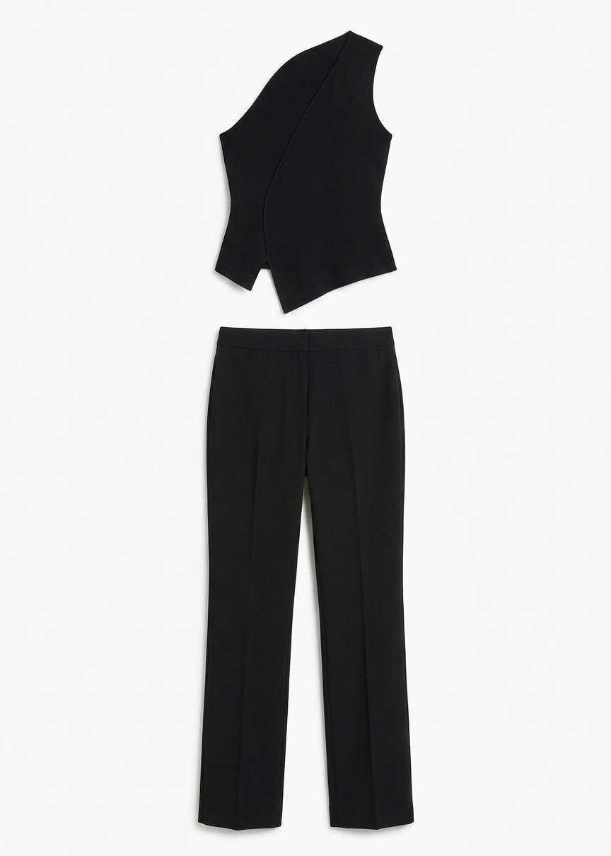 Christopher Esber Concave Wired Top - Black