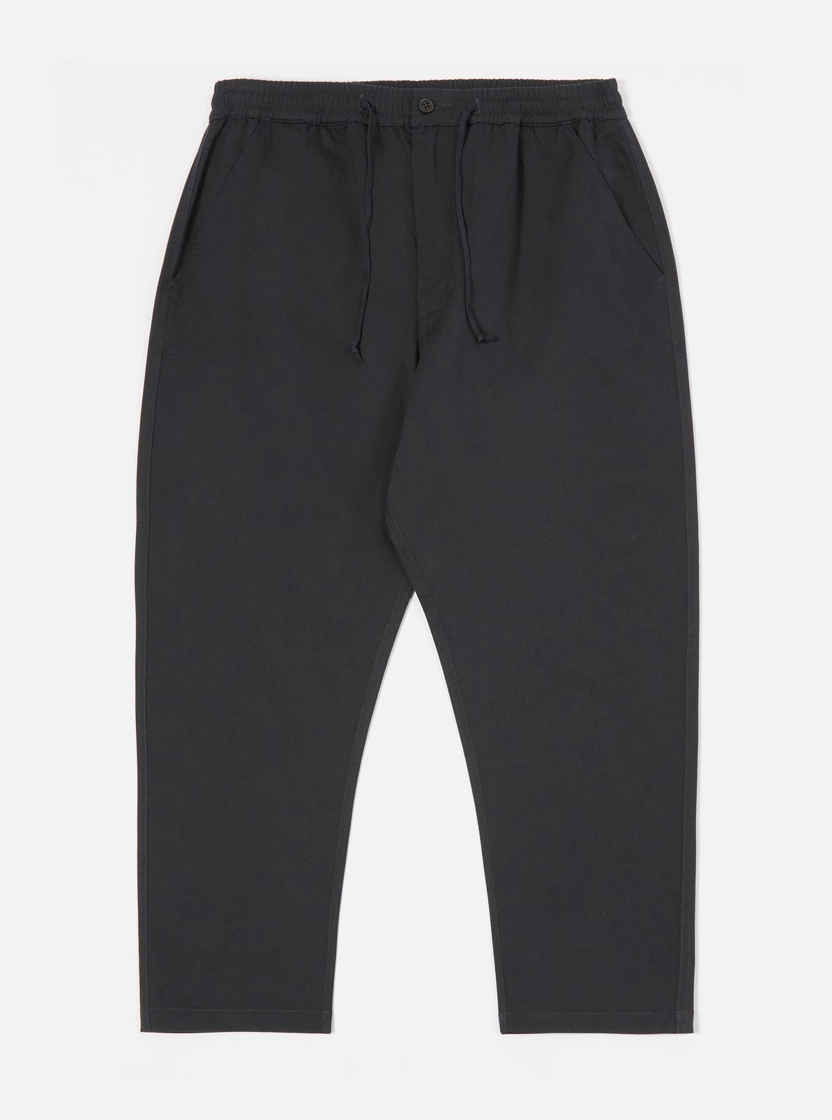 Black Twill Hi Water Trouser