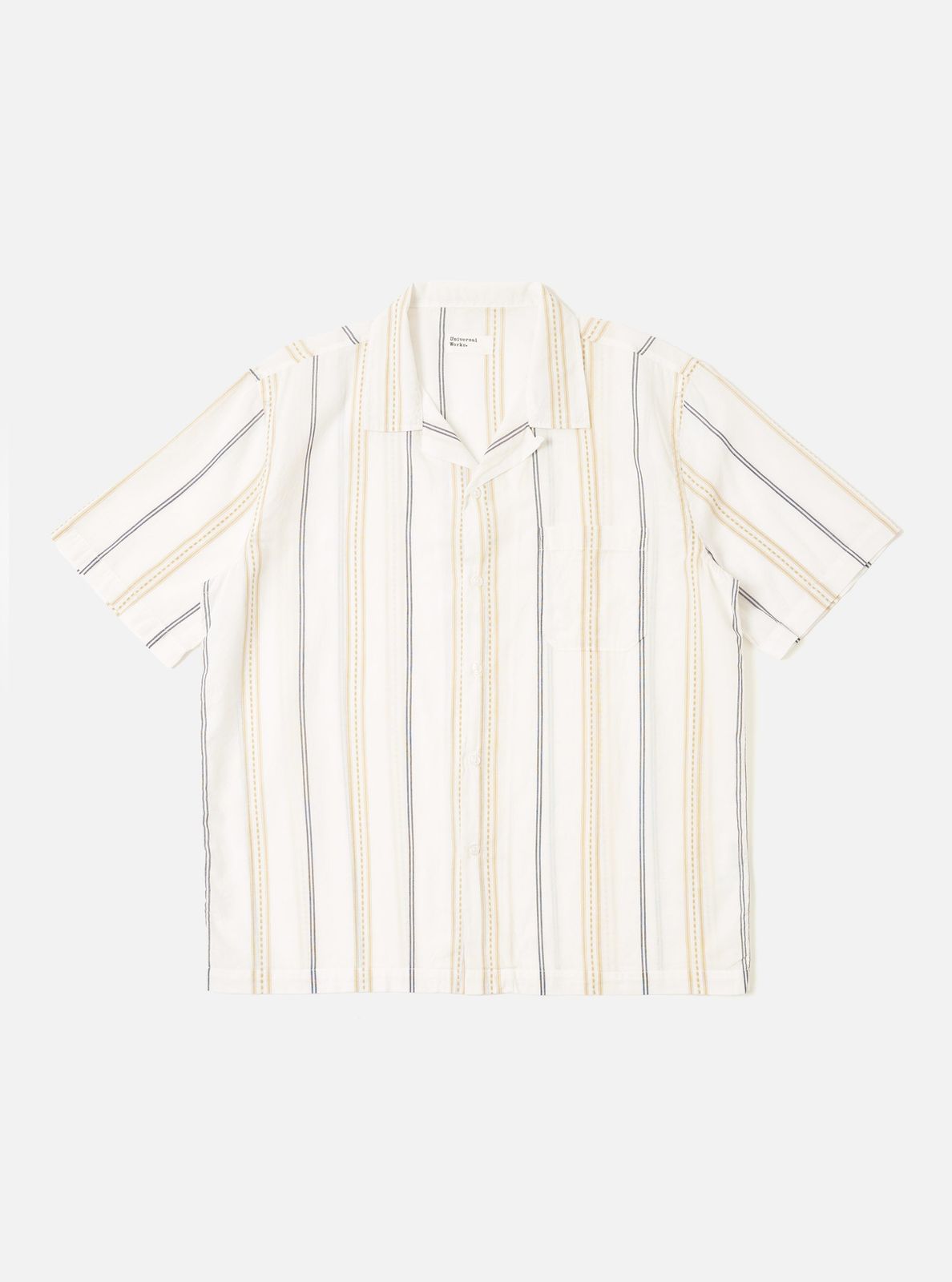 Ecru/navy/sand Hendrix Stripe Road Shirt