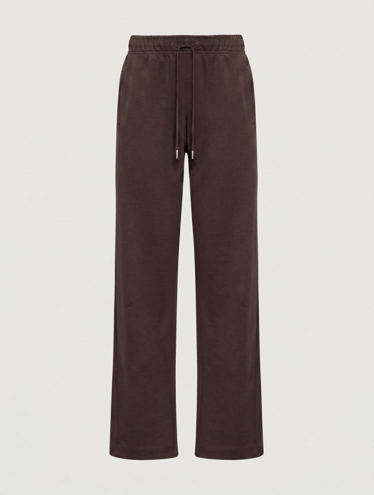 Straight Leg Sweatpant In Bitter Chocolate