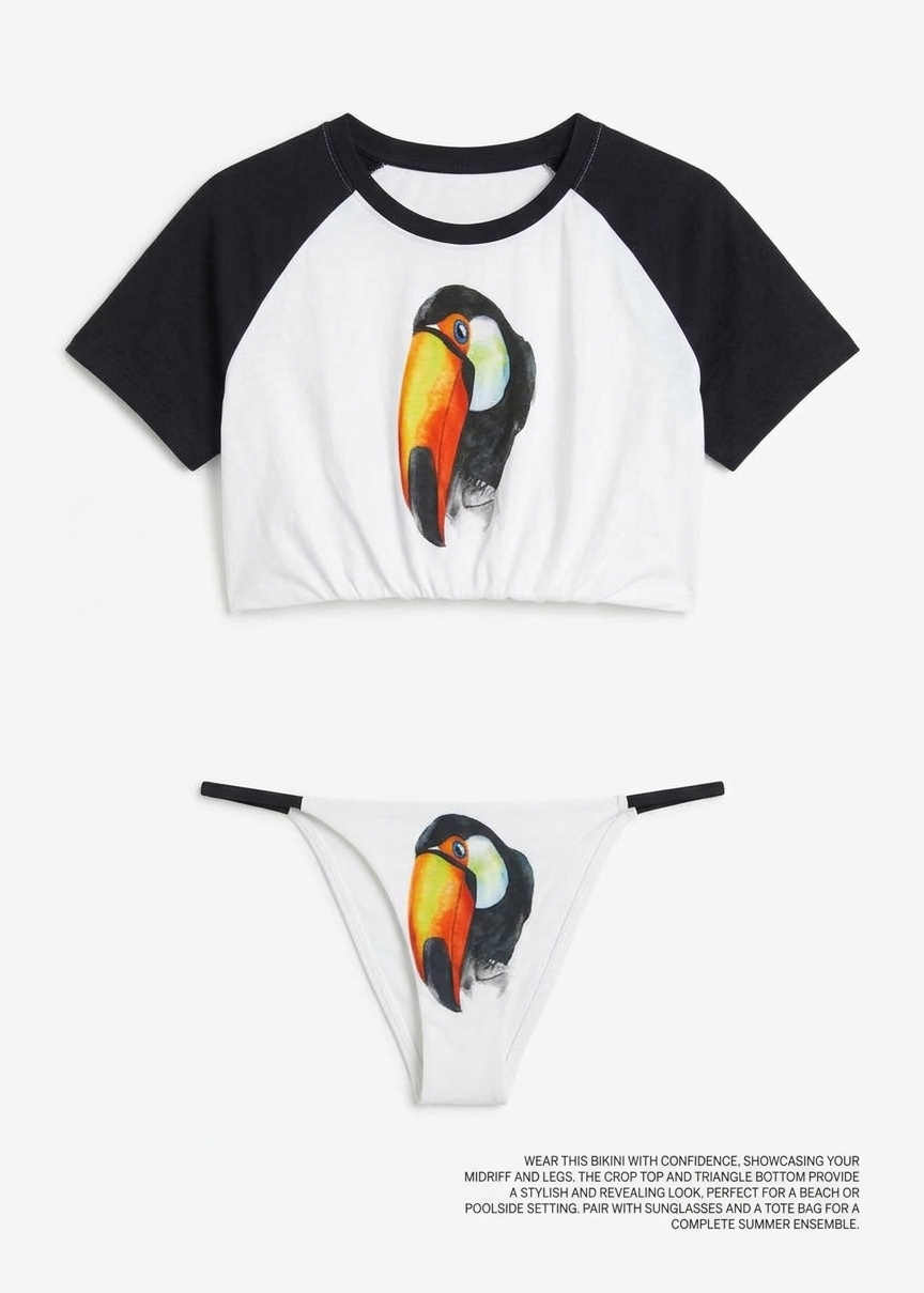 Christopher Esber Brief - Toucan Print