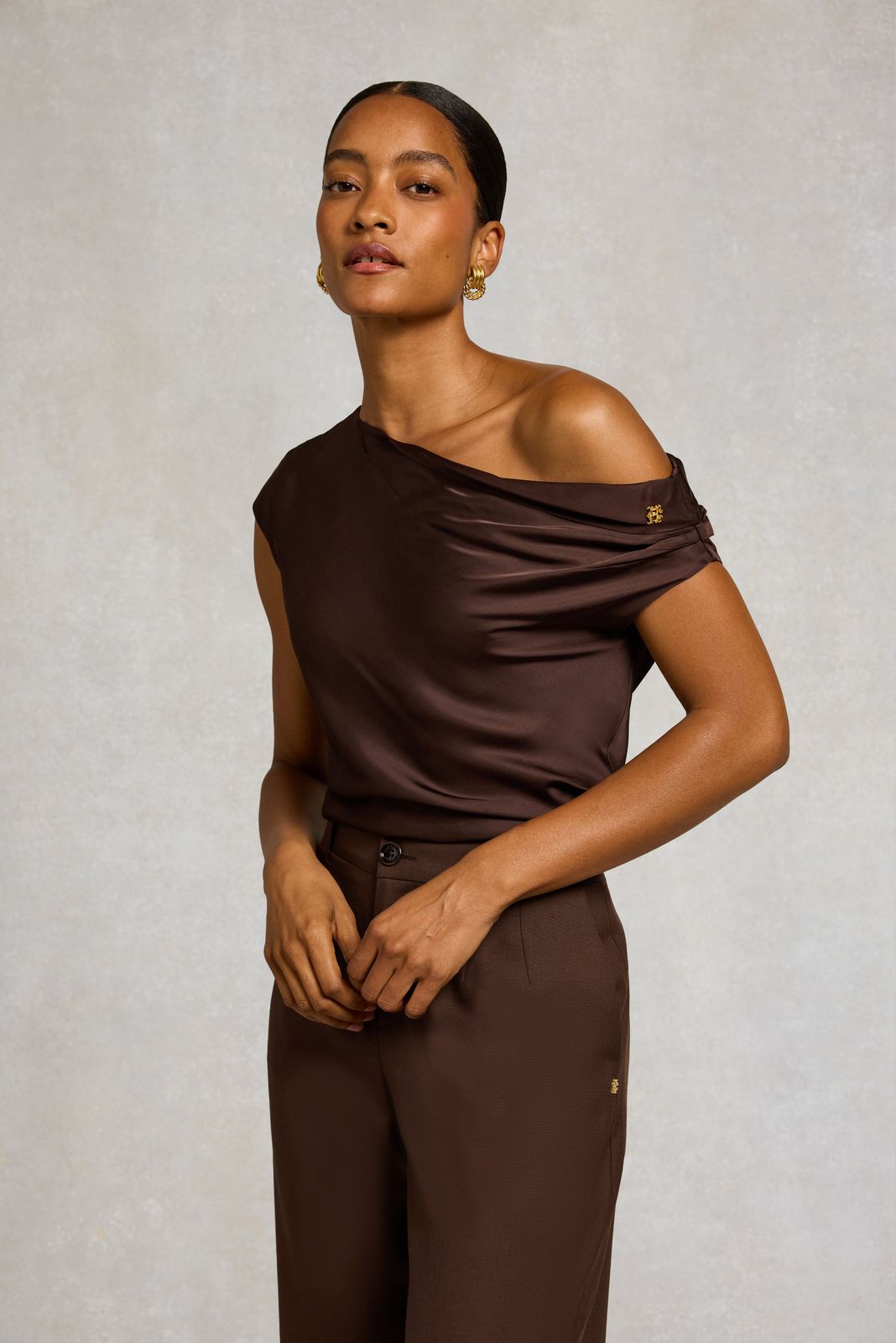 Geneva Blouse (Walnut)
