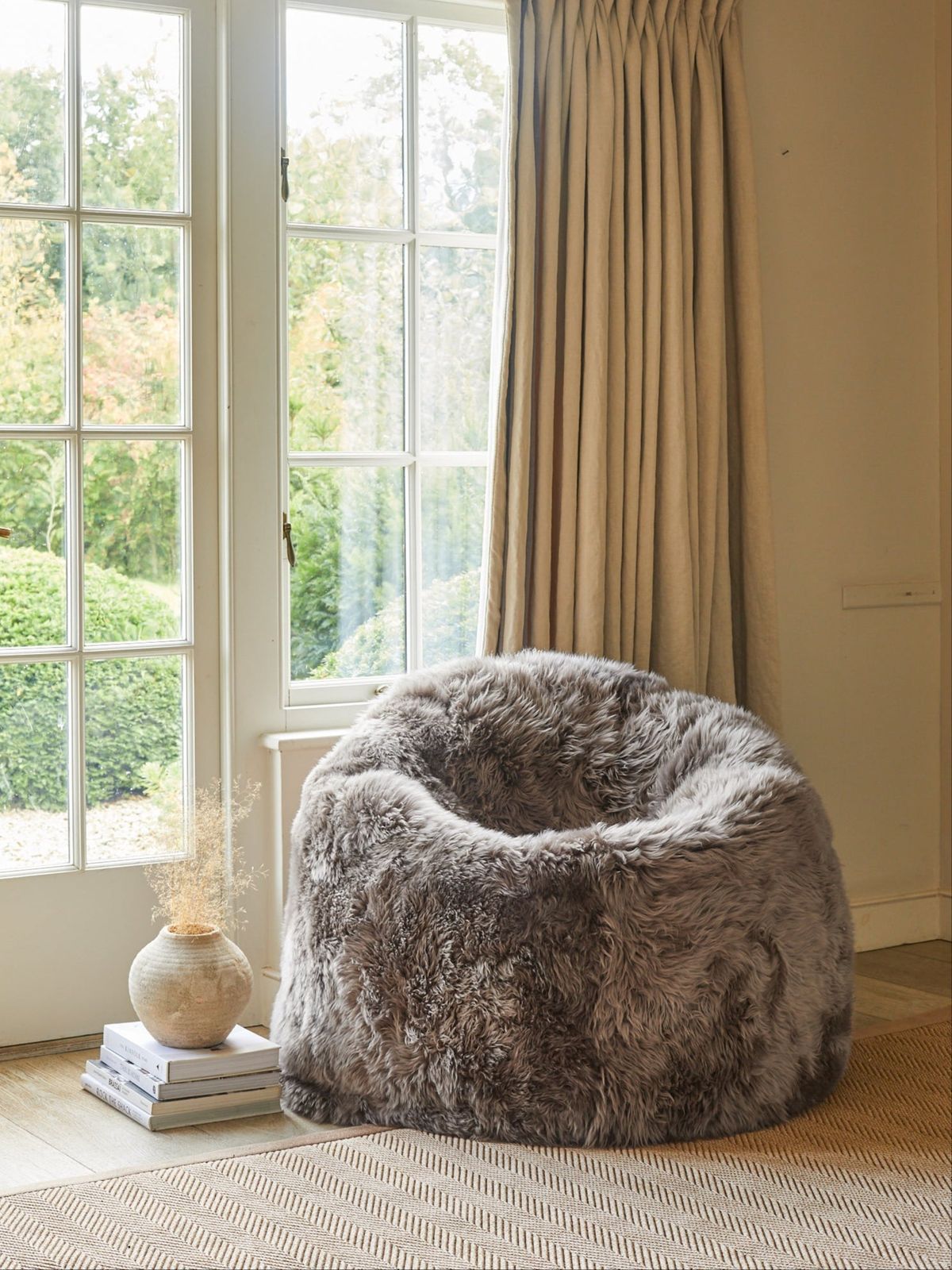 Giant Sheepskin Beanbag - Vole