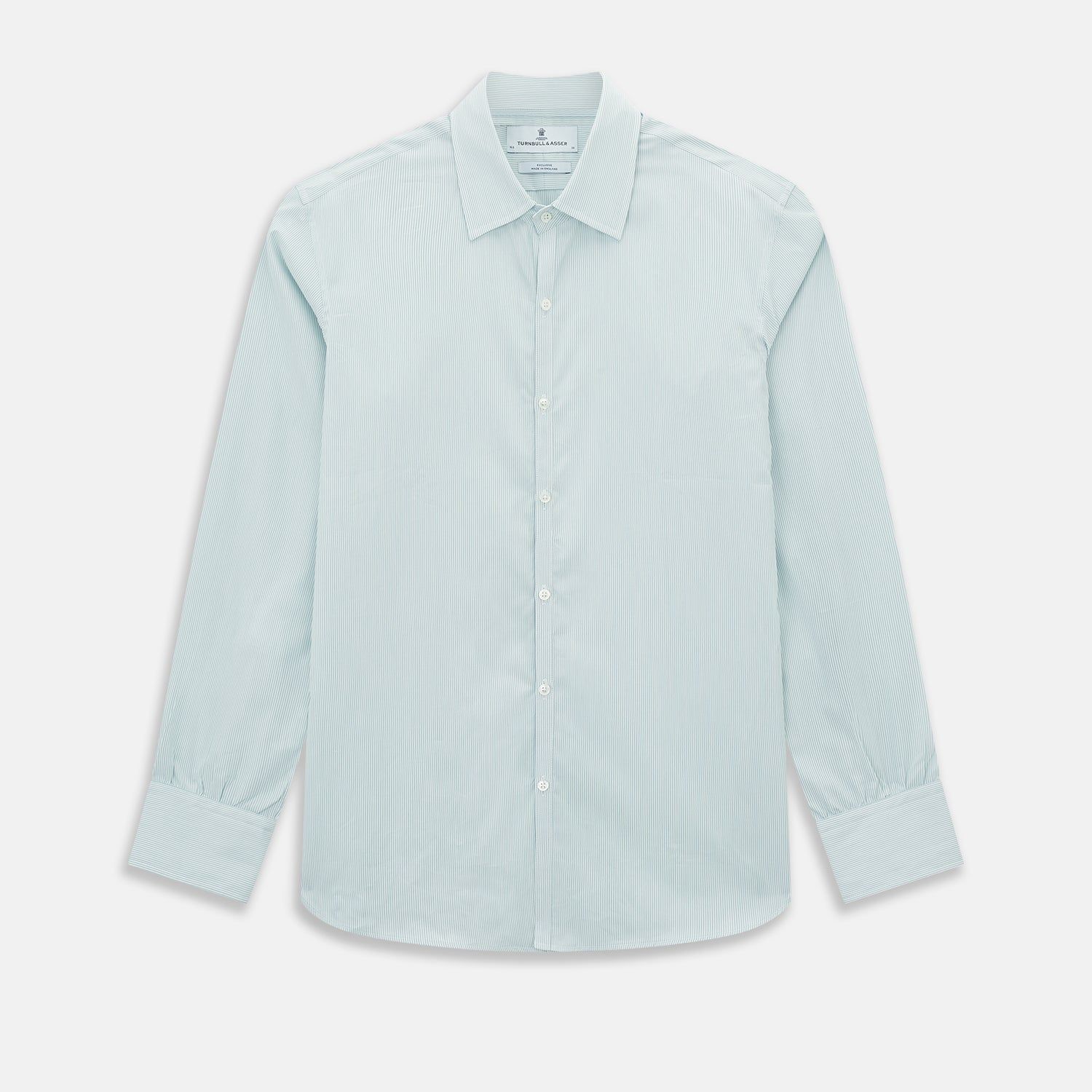 Sage Ripple Double Pinstripe Westminster Shirt