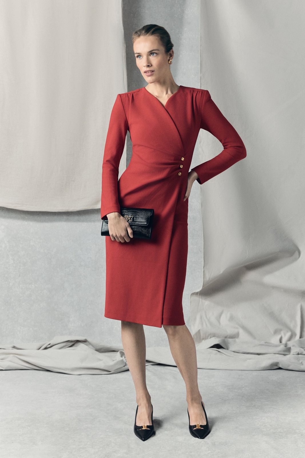 Eaton Dress (Red)