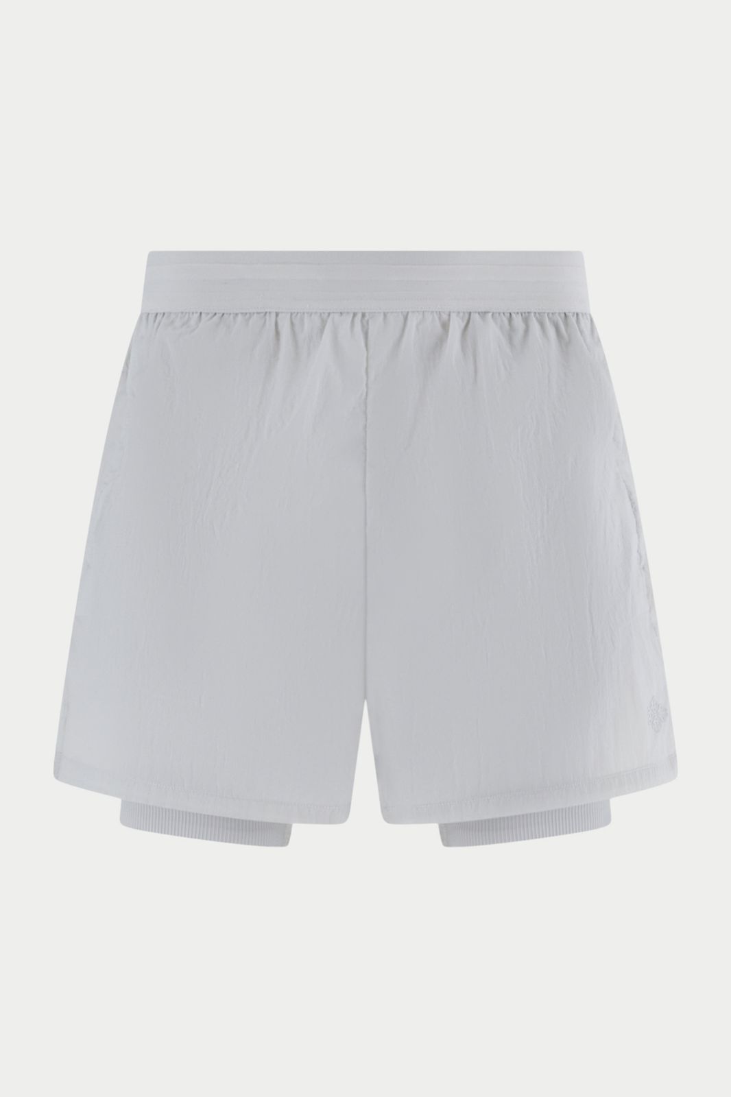 2-1 TRANSLUCENT RUN SHORT - WHITE